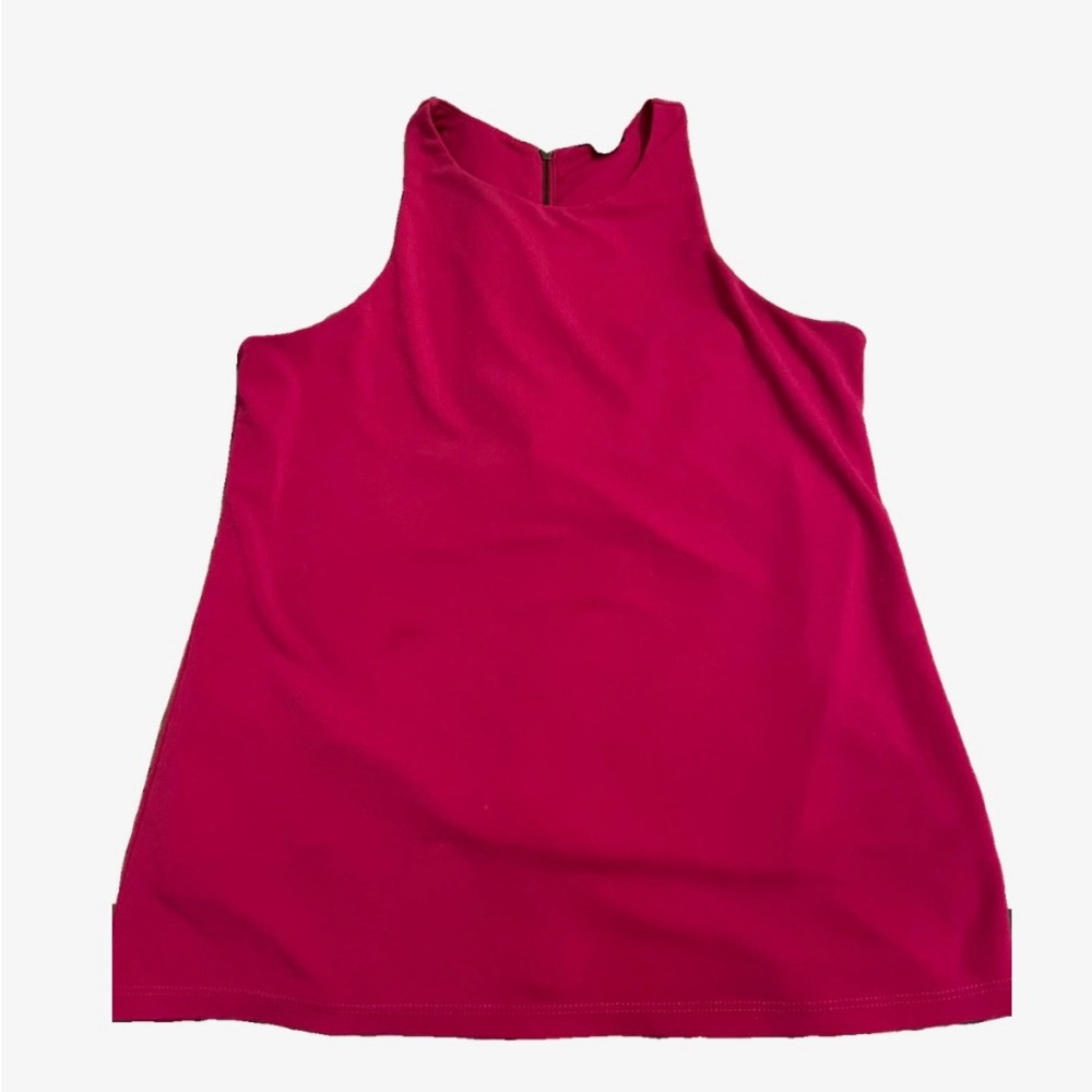 Ann Taylor petite Fuchsia Sleeveless Tank Top